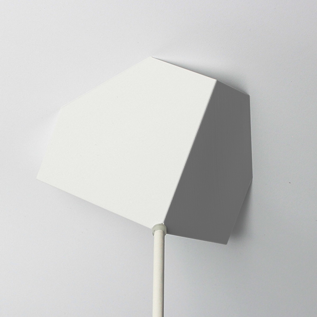 canopie® - Lampenbaldachin – Würfel Nr. 1 Gipsweiß