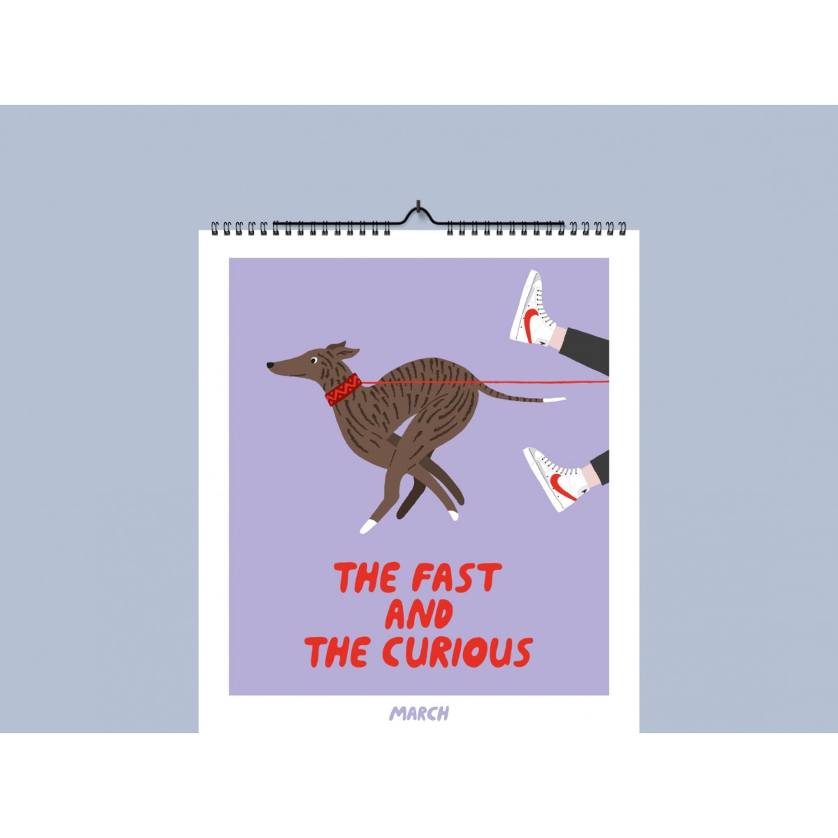 typealive / Wandkalender DIN A4 / Petisfaction "Dogs" No. 3