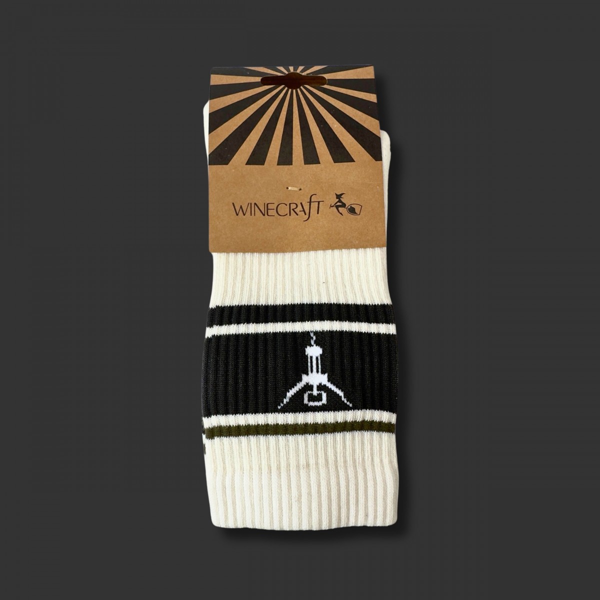 Weinsocken CORKSCREW unisex von Winecraft