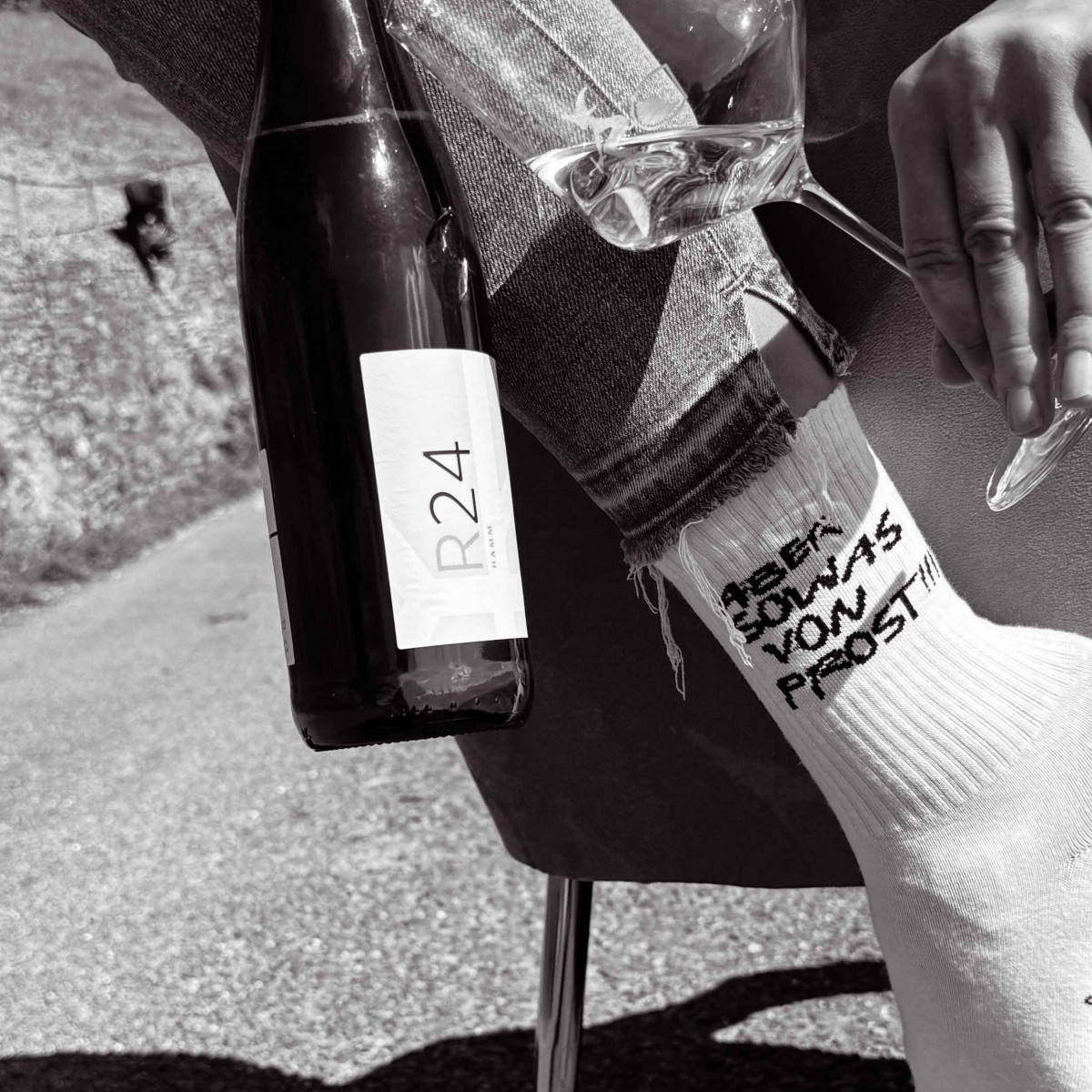 Weinsocken PROST! unisex von Winecraft