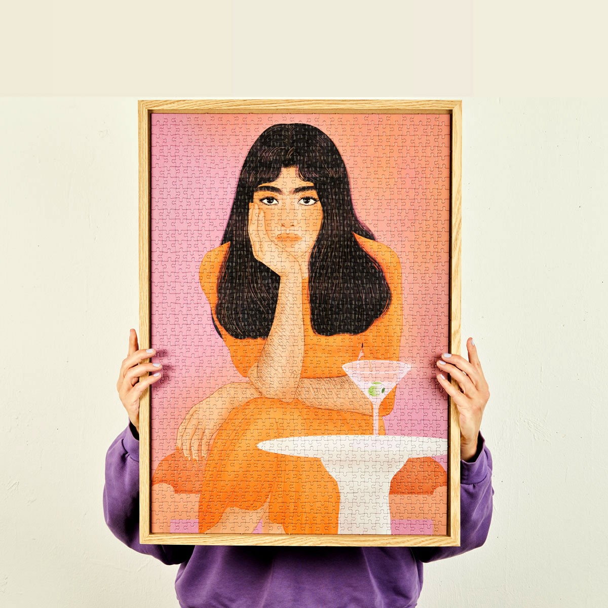 Wonderpieces Puzzle - Staring into the Void von Elif Küçük, 1000 Teile