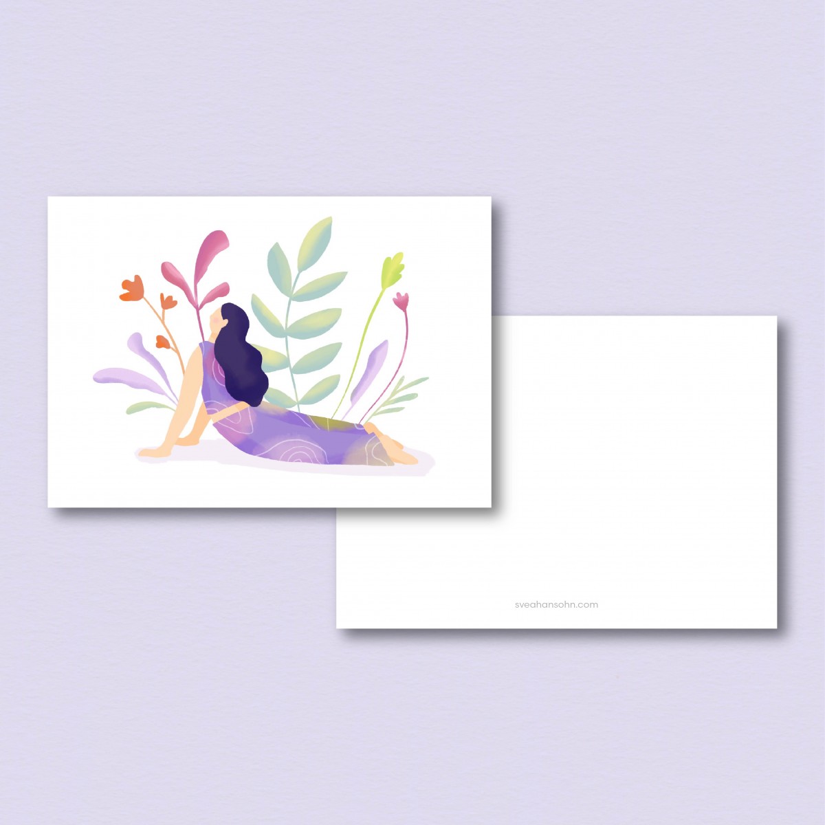 Yoga Flow – Postkarte A6