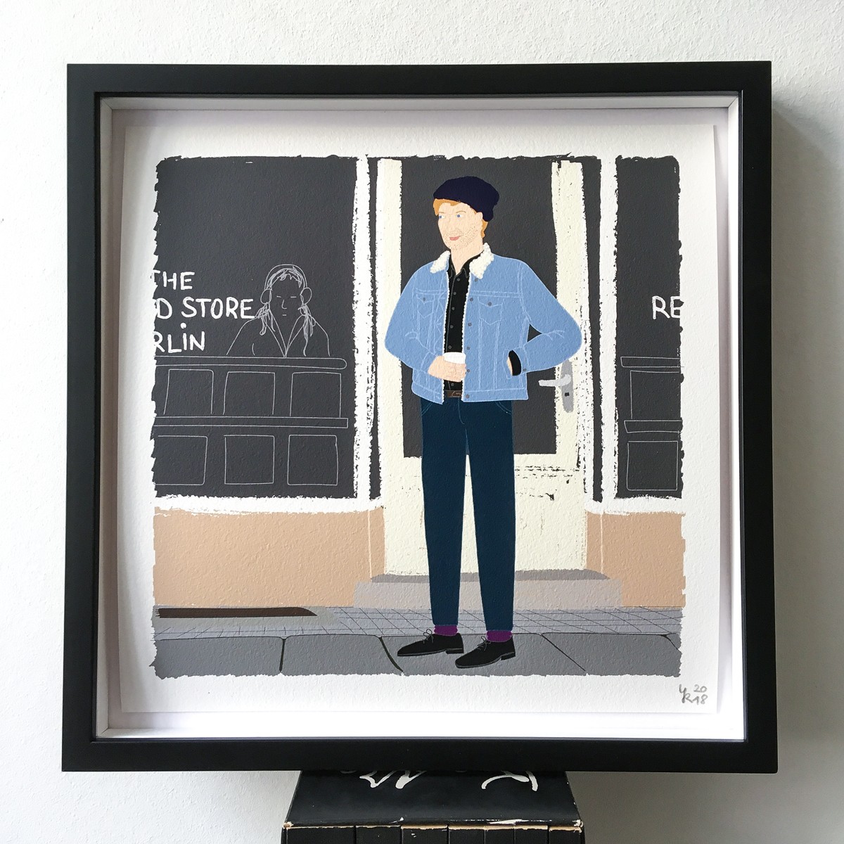 Neighbour Series „Neighbour No. 3“ – Giclée-Druck, Format 28 x 28 cm 