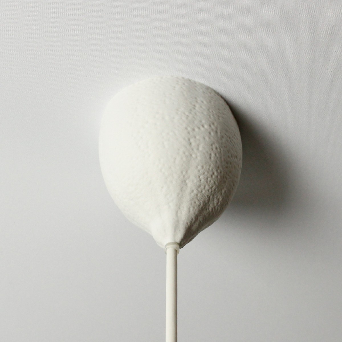 canopie® - Lampenbaldachin – Zitrone Gipsweiß