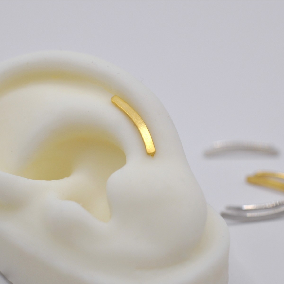 Earclimber "Gewandert" aus Silber von DOPPELLUDWIG