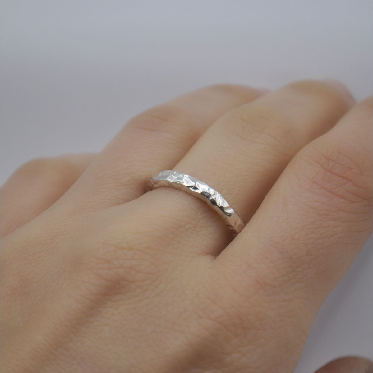 Ring "Beeindruckt" aus Silber von DOPPELLUDWIG