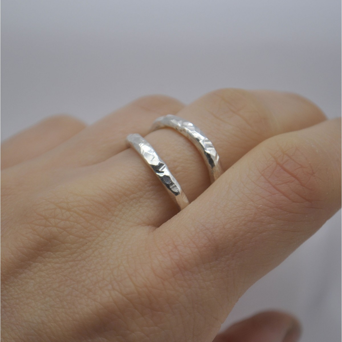 Ring "Beeindruckt" aus Silber von DOPPELLUDWIG