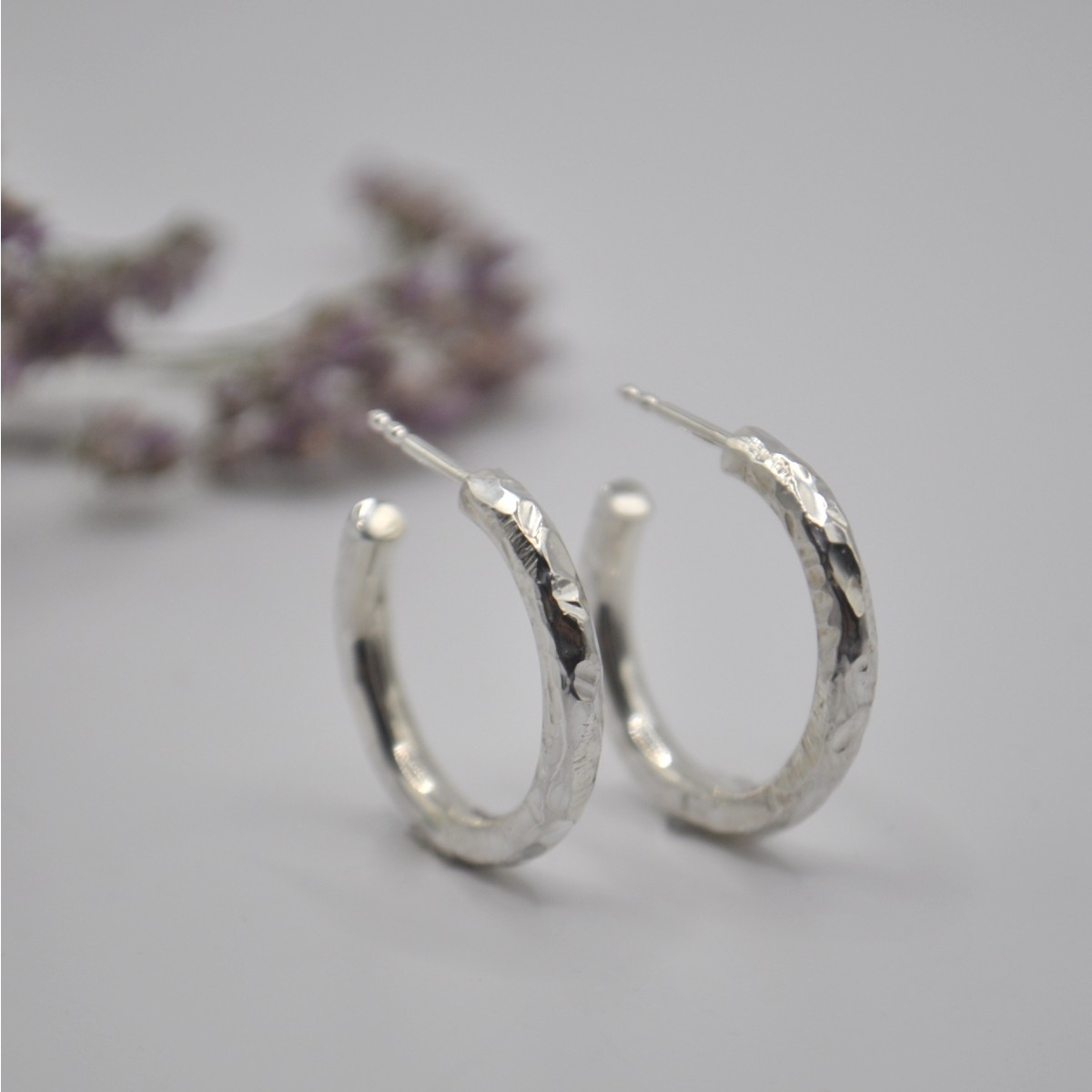 Ohrringe "Beeindruckt" aus Silber von DOPPELLUDWIG