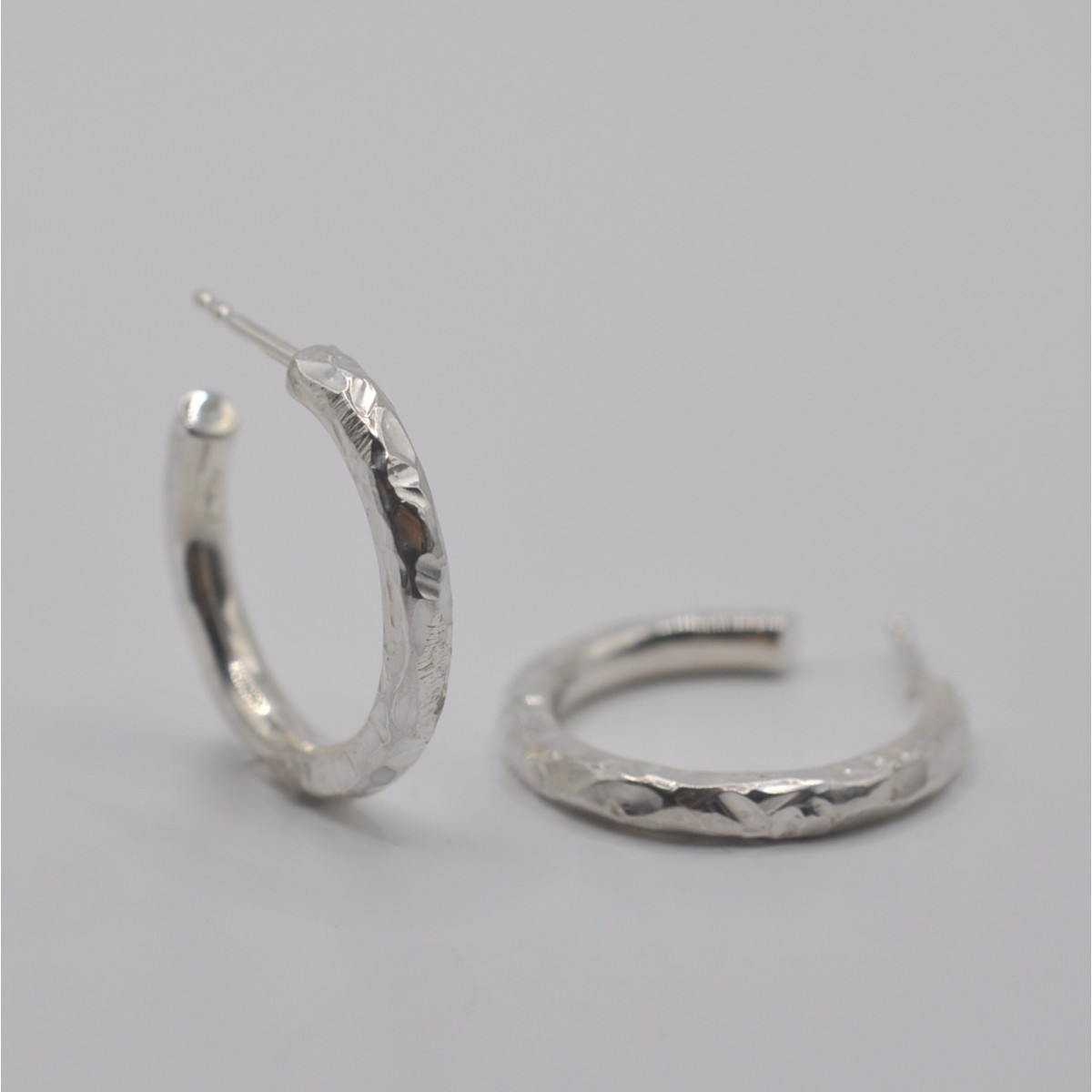 Ohrringe "Beeindruckt" aus Silber von DOPPELLUDWIG