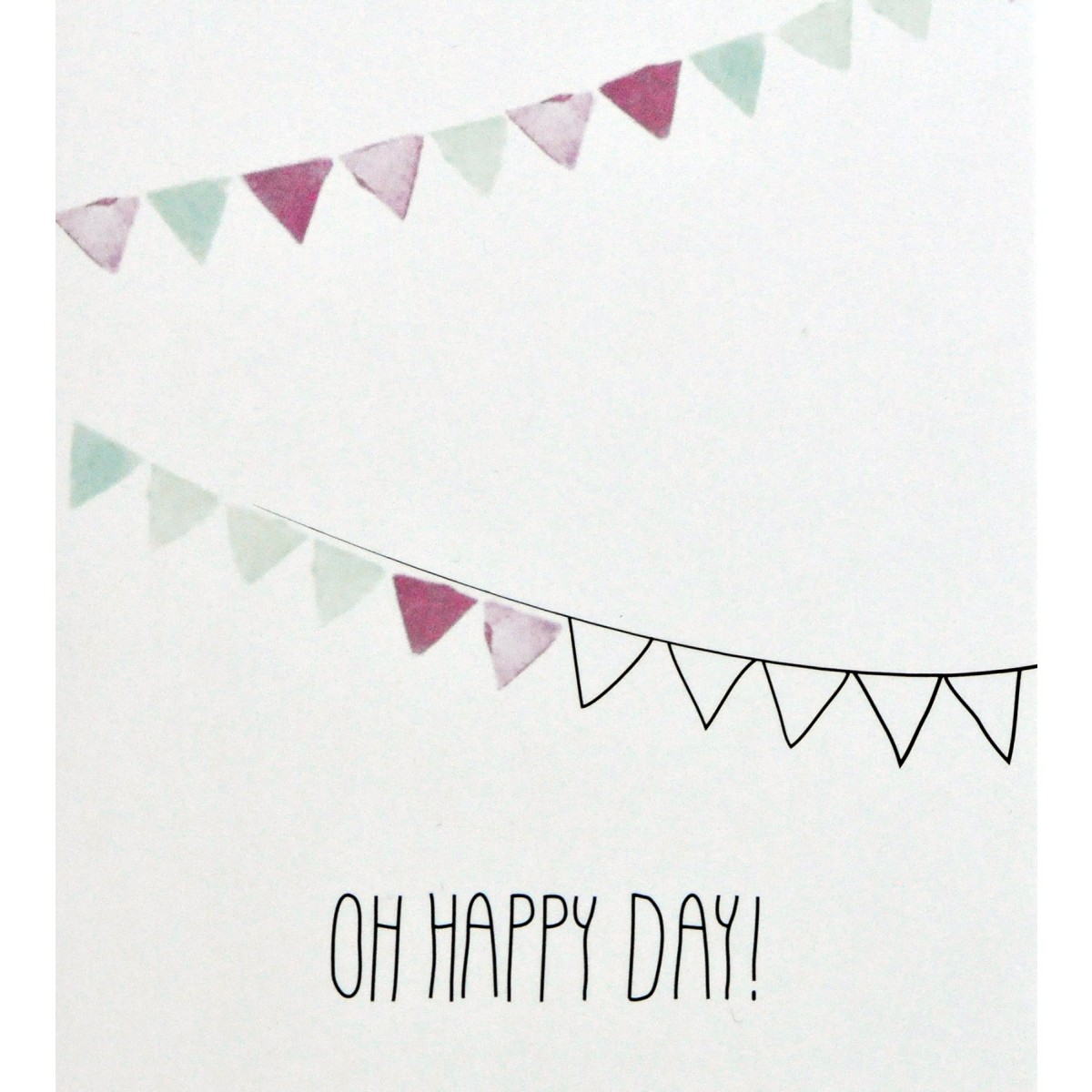 nahili 10er-Set POSTKARTEN "Oh Happy Day & Floral Garden", Grußkarten für alle Anlässe von Freude wie Geburtstag, Geburt, Taufe oder schöne Grüße