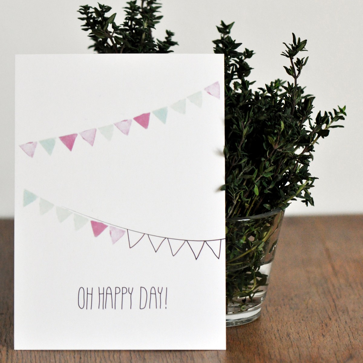 nahili 10er-Set POSTKARTEN "Oh Happy Day & Floral Garden", Grußkarten für alle Anlässe von Freude wie Geburtstag, Geburt, Taufe oder schöne Grüße