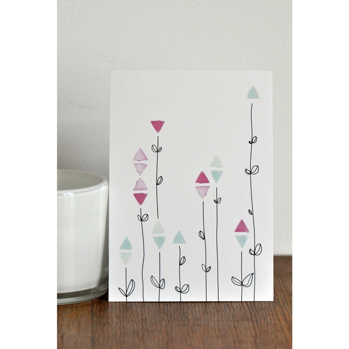 nahili 10er-Set POSTKARTEN "Oh Happy Day & Floral Garden", Grußkarten für alle Anlässe von Freude wie Geburtstag, Geburt, Taufe oder schöne Grüße