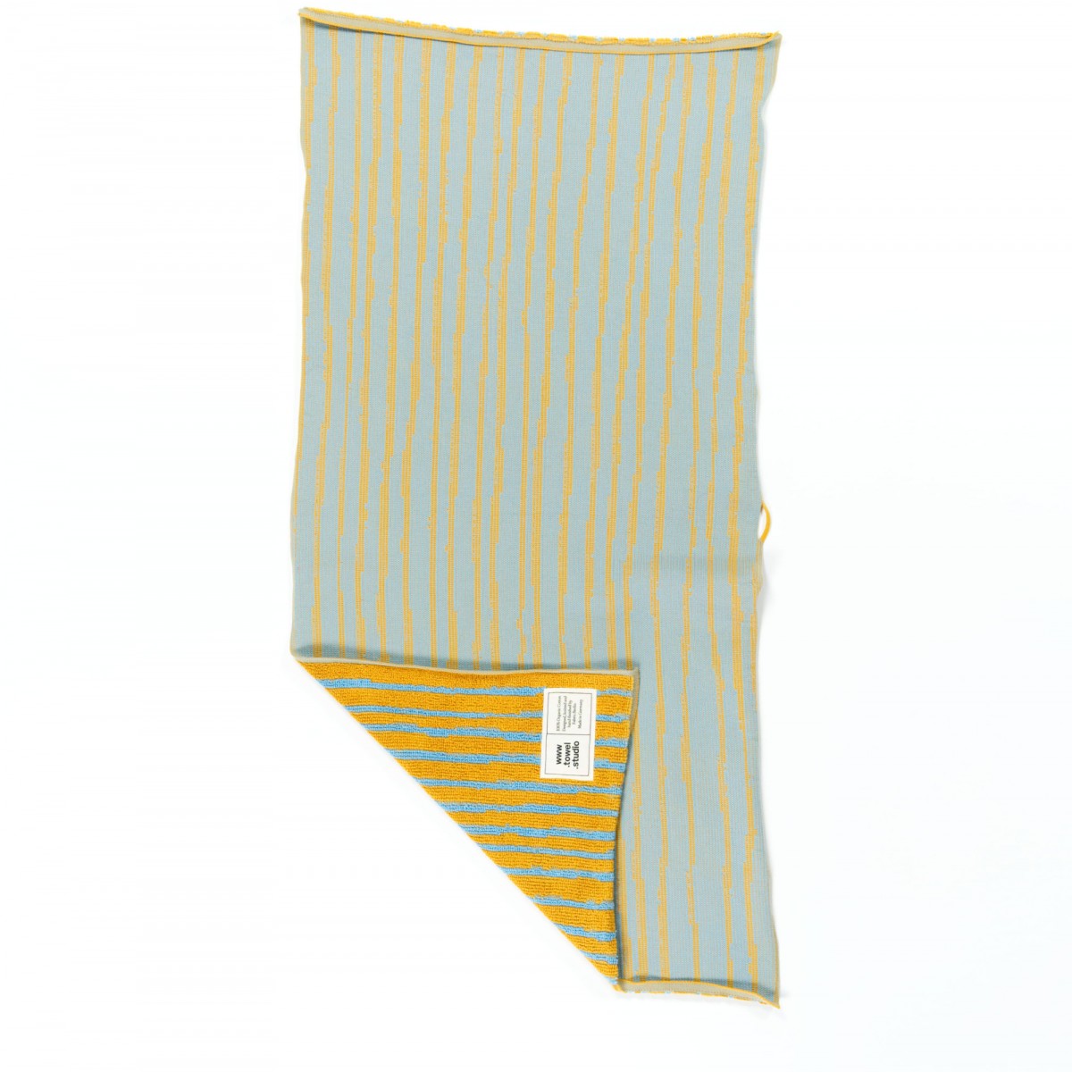 Towel.Studio | Stripe Handtuch | Caramel & Sky