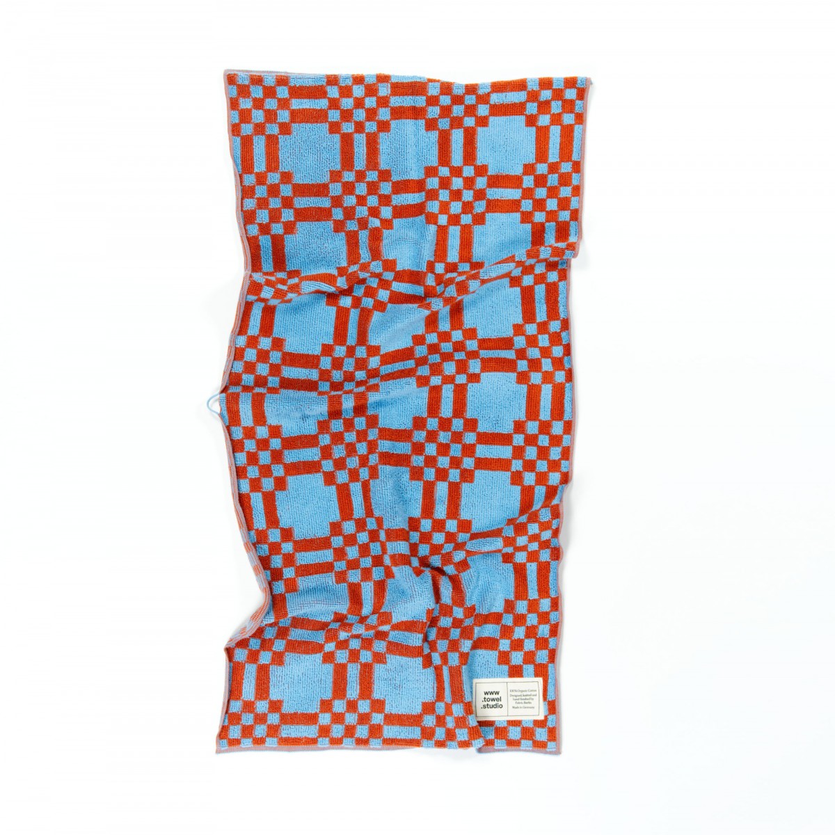 Towel.Studio | Weave Handtuch | Sky & Brick