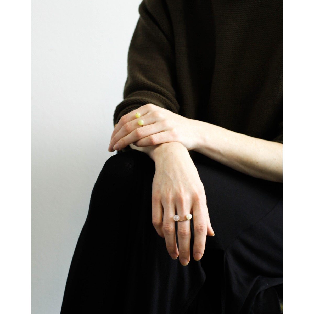 amelie schleifenheimer /
Ring AMAZONIT