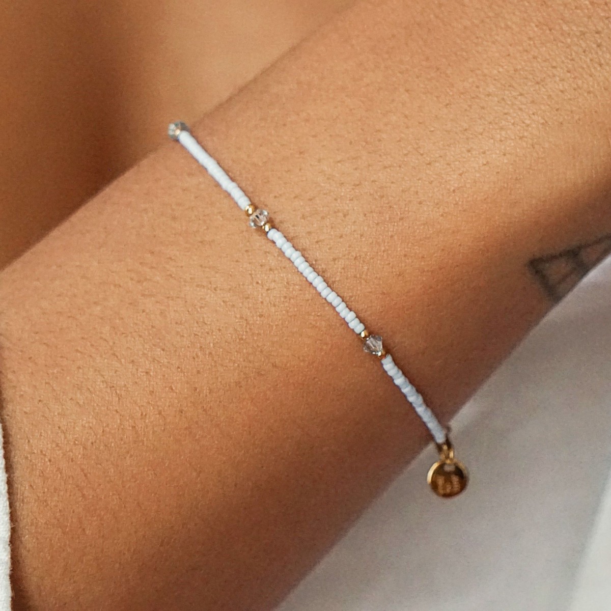 DIY-Set Armband mit Swarovski I wasserfest & plastikfrei I ever so tiny