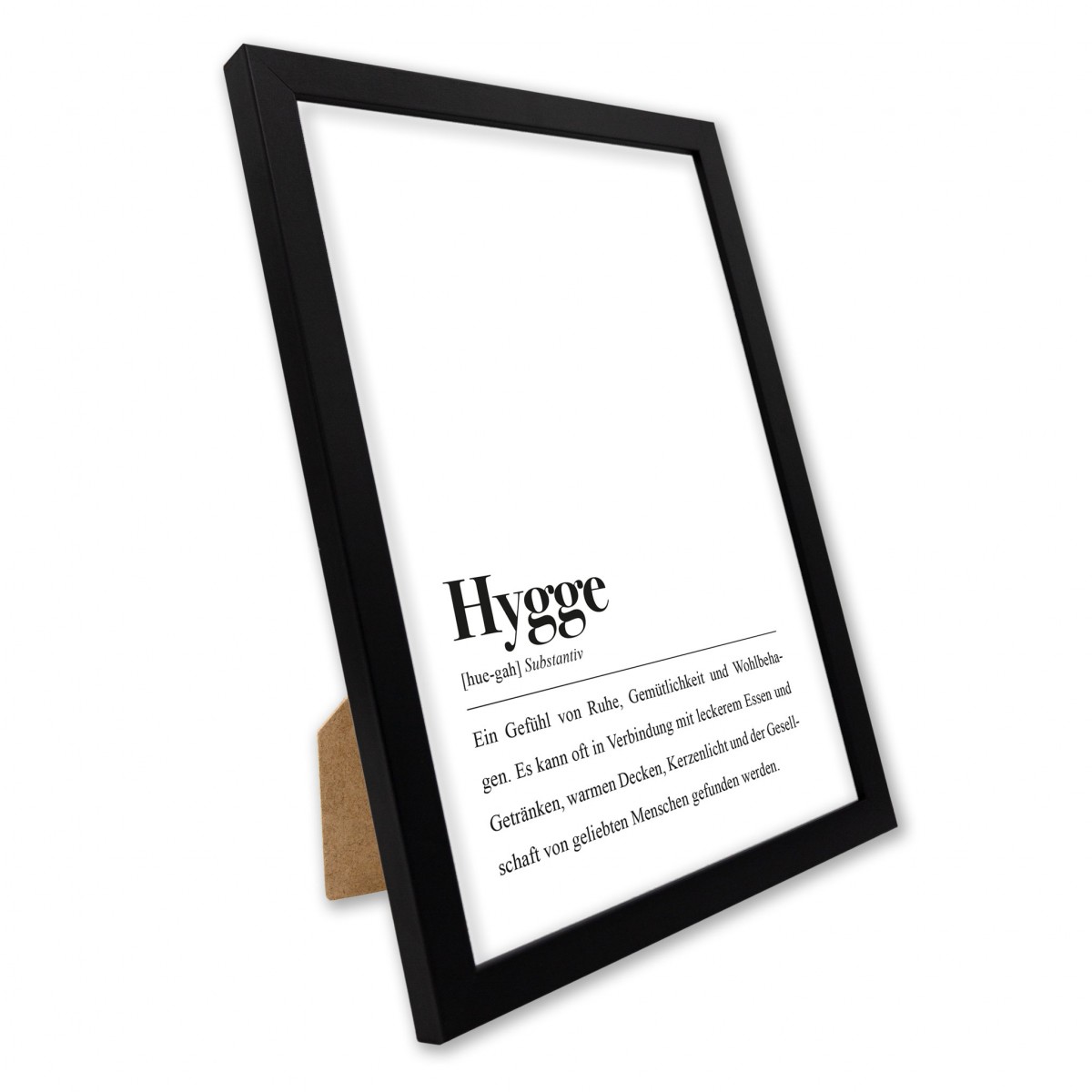 Hygge Definition: DIN A4 Poster