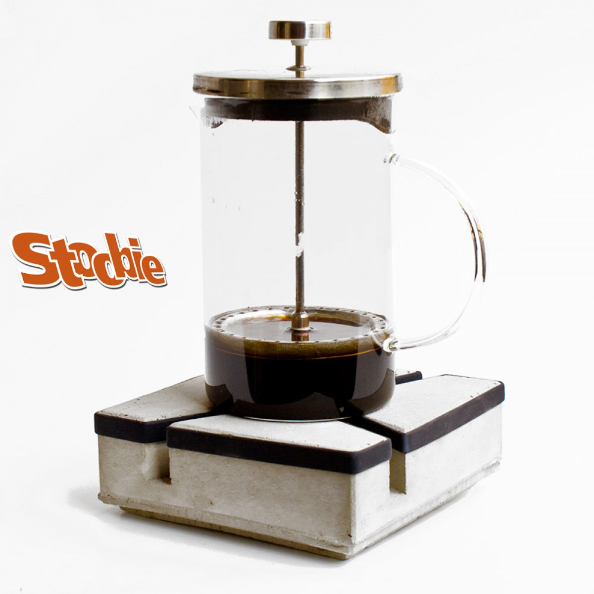 Stoobie - Stövchen aus Beton (Kaffe/Teewärmer)