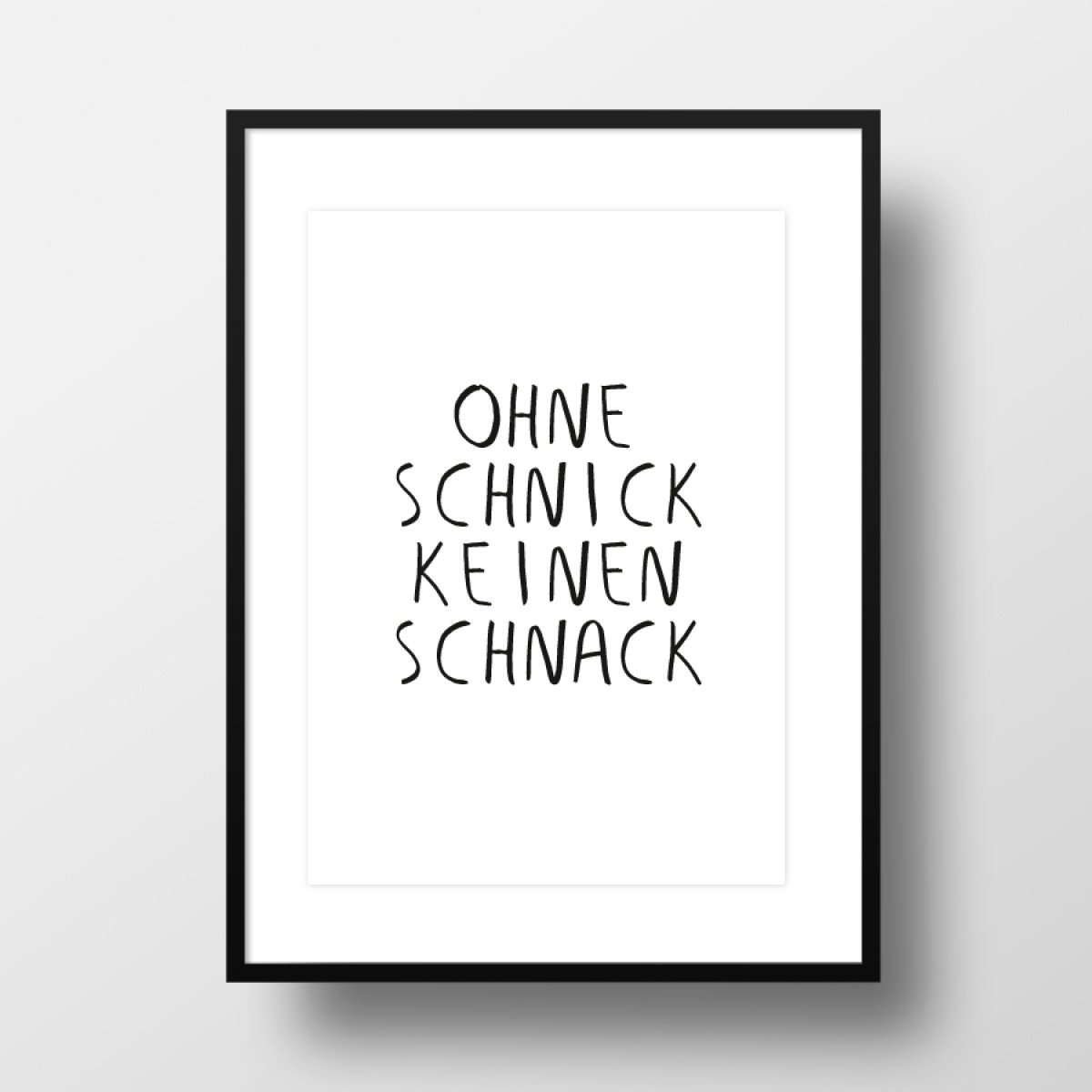 Amy & Kurt Berlin A4 Artprint "Schnick Schnack"