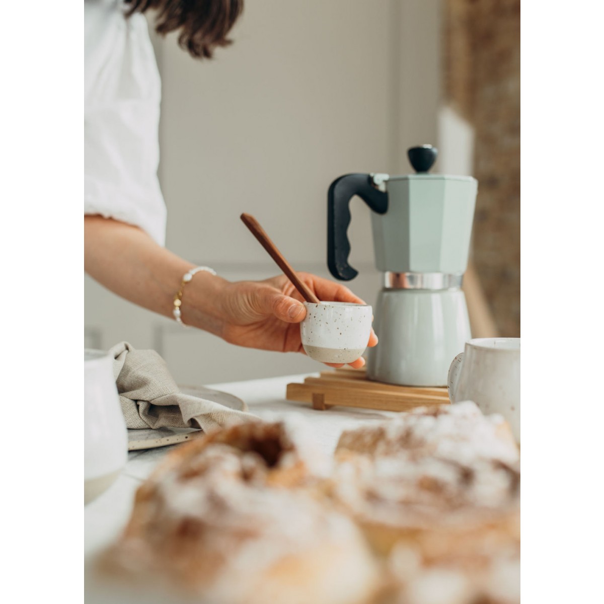 Set aus 2 Espressobechern - handgetöpfert | Töpferei am Wald