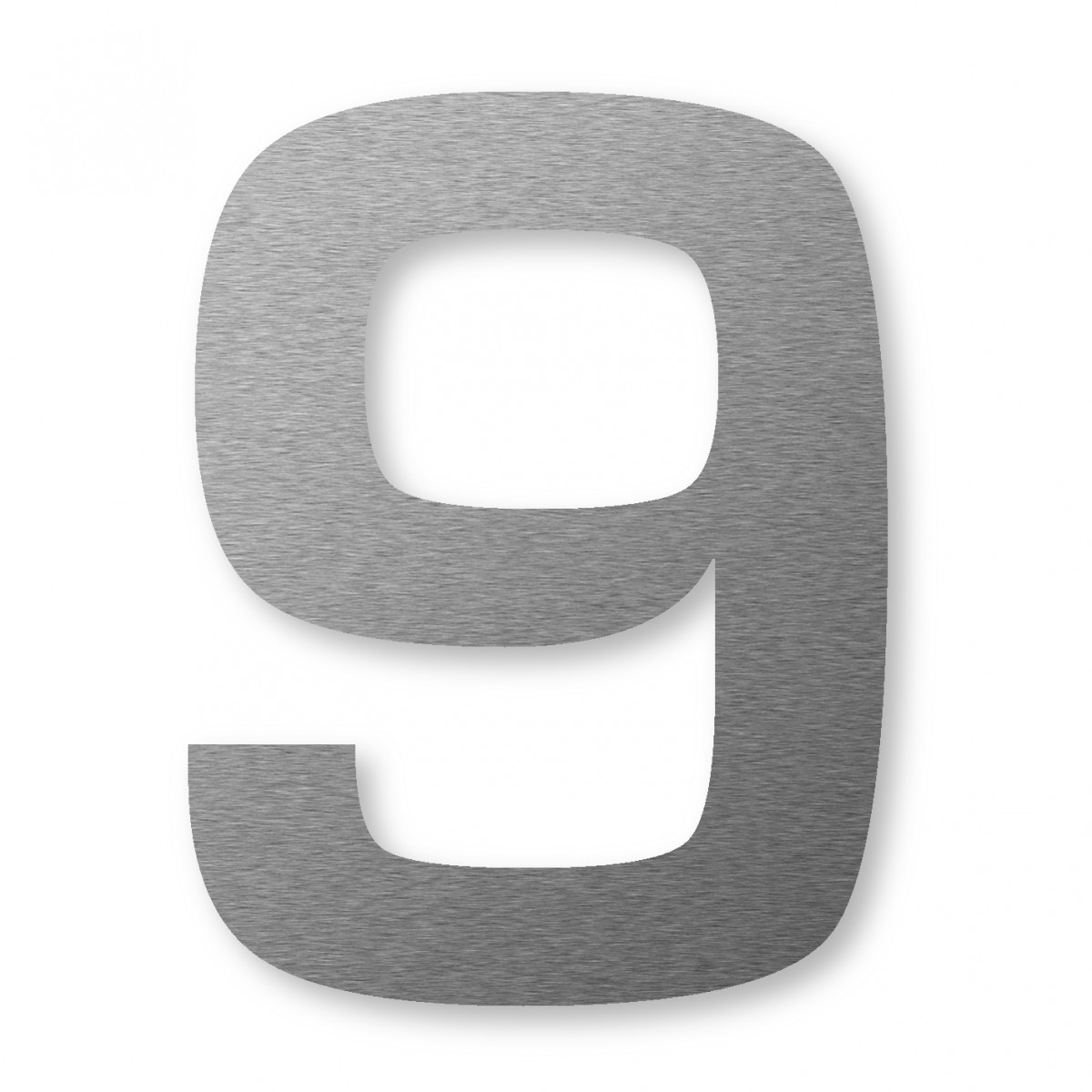 Keilbach Hausnummer Keilbach Hausnummer big.number.80 aus Edelstahl, Ziffernhöhe 8 cm