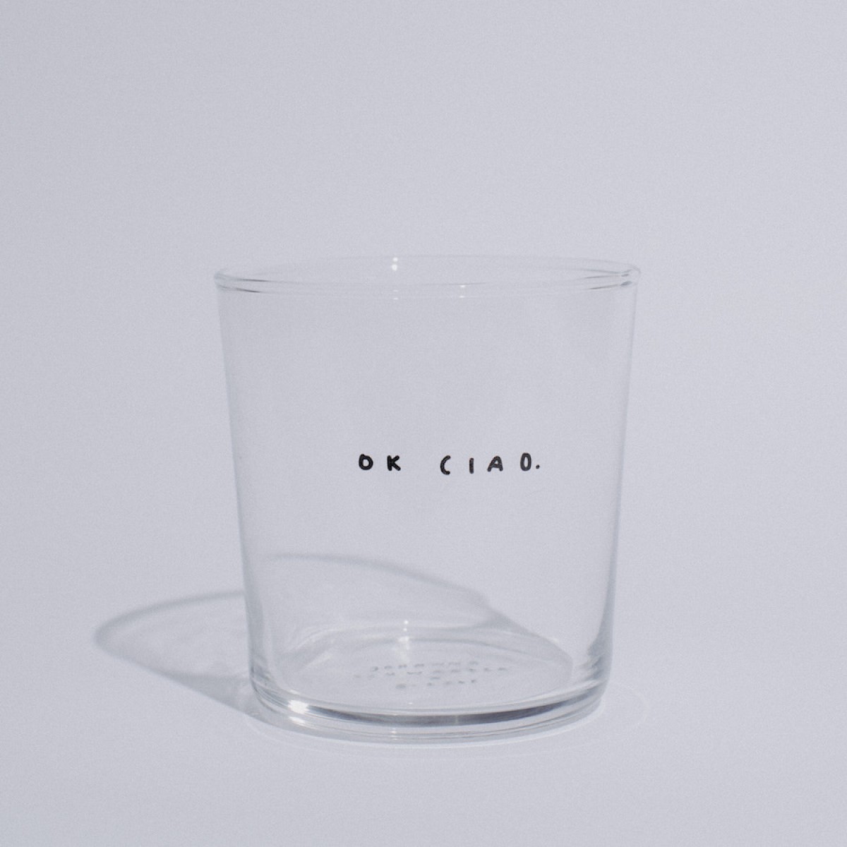 B-LAGE OK Ciao. Trinkglas