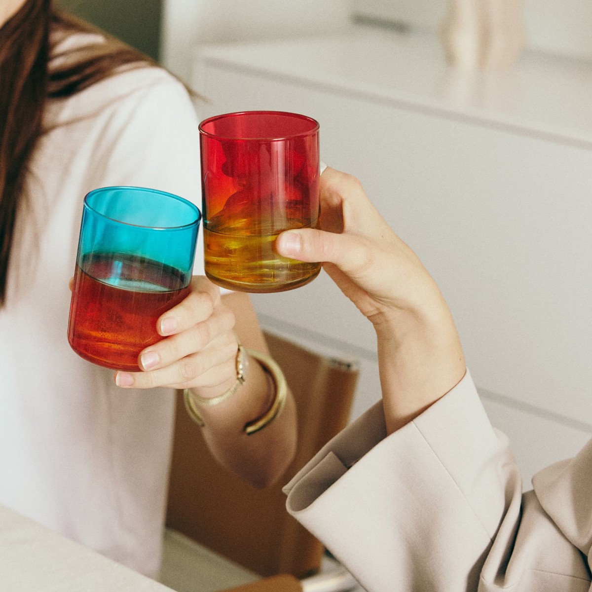 Blankstill Tumbler "Loden" mit Farbverlauf (380 ml)