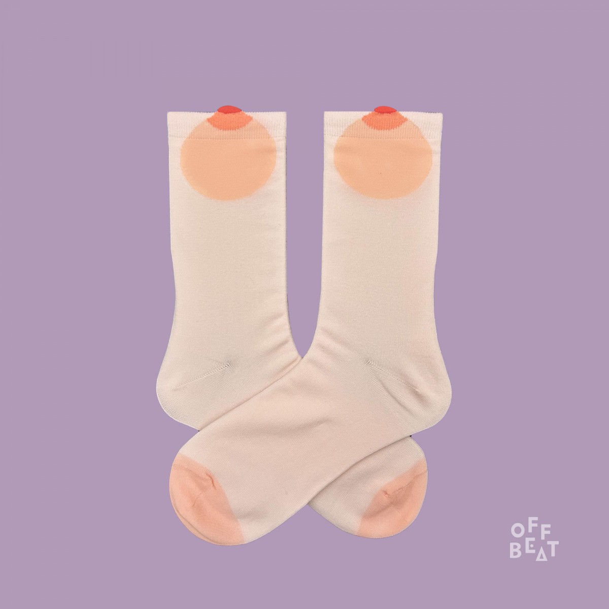 Pop-out Brust Socken von Offbeat
