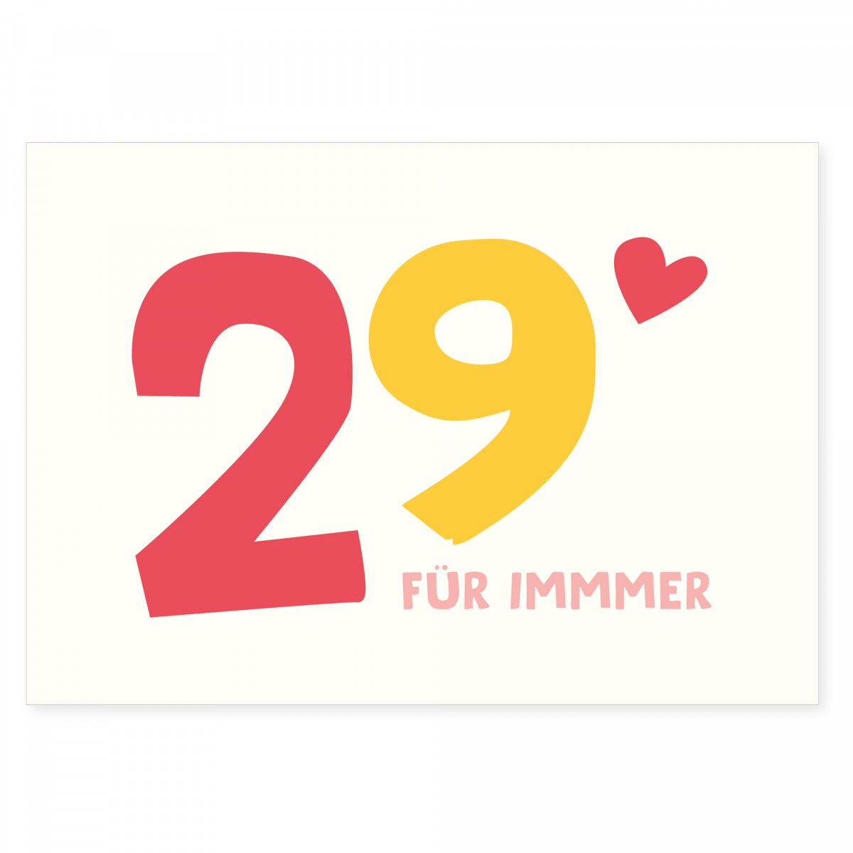 6er Set Geburtstagskarten - 6 Postkarten zum Geburtstag aus Recyclingpapier
