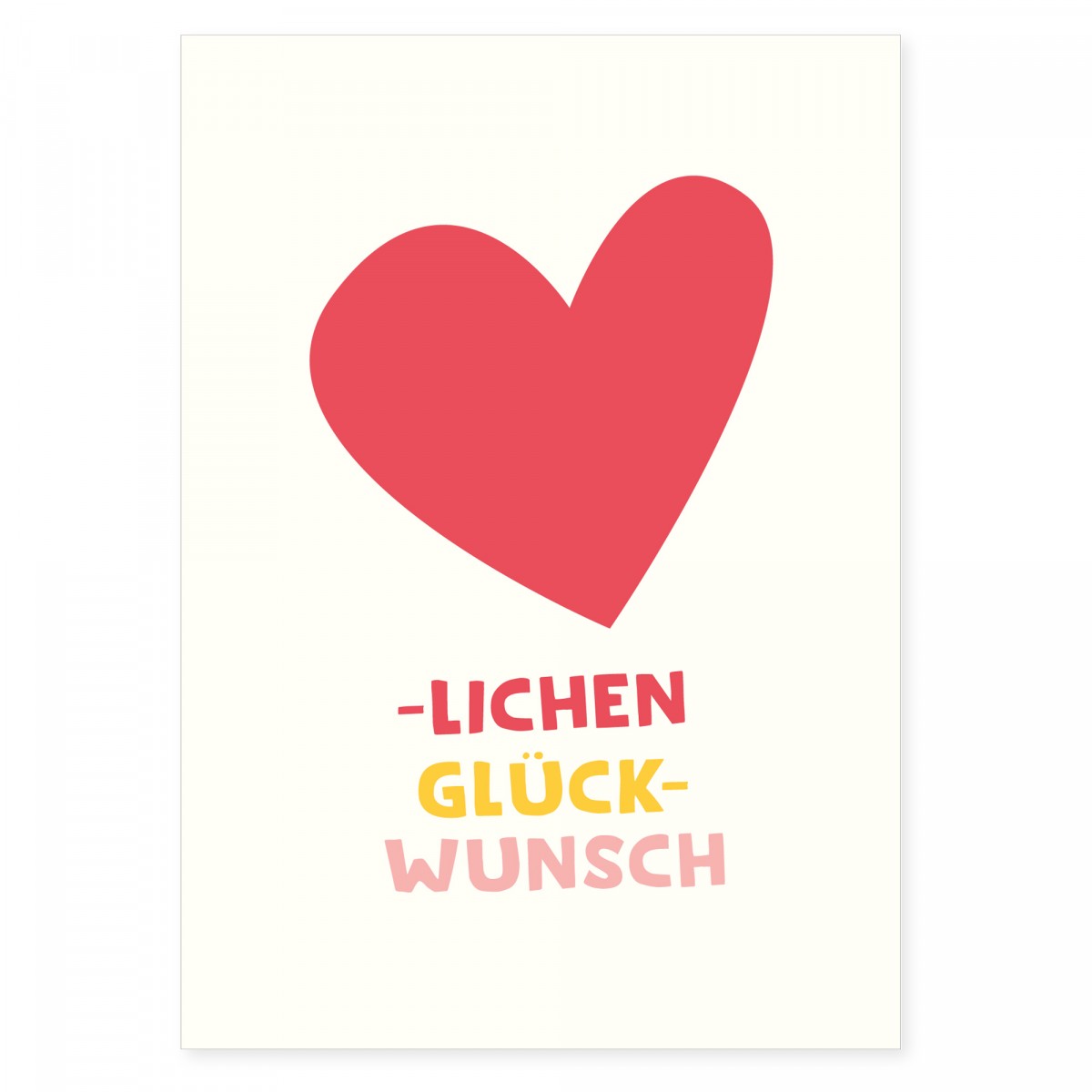 6er Set Geburtstagskarten - 6 Postkarten zum Geburtstag aus Recyclingpapier