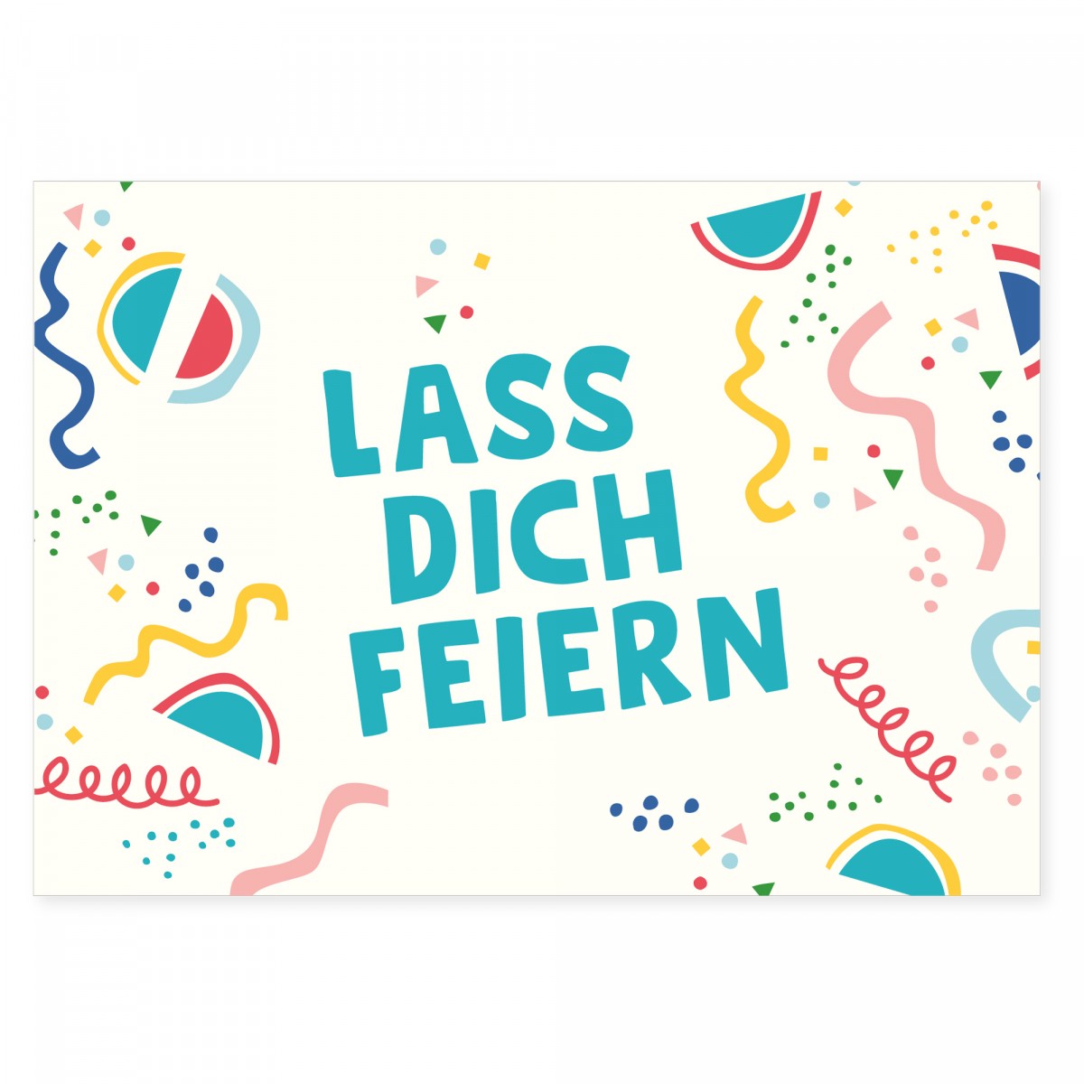 6er Set Geburtstagskarten - 6 Postkarten zum Geburtstag aus Recyclingpapier