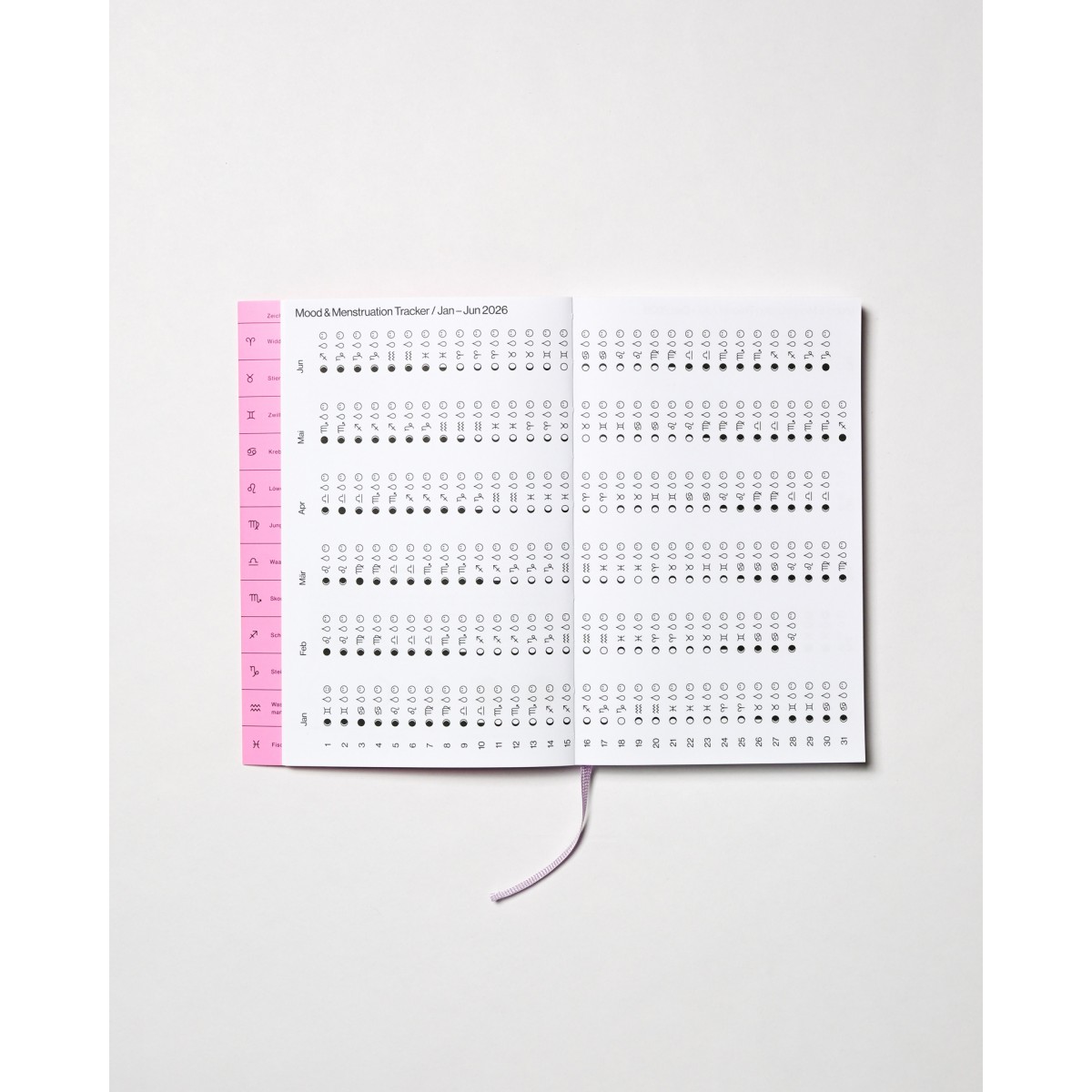 Mondkalender 2026 von Candrakala