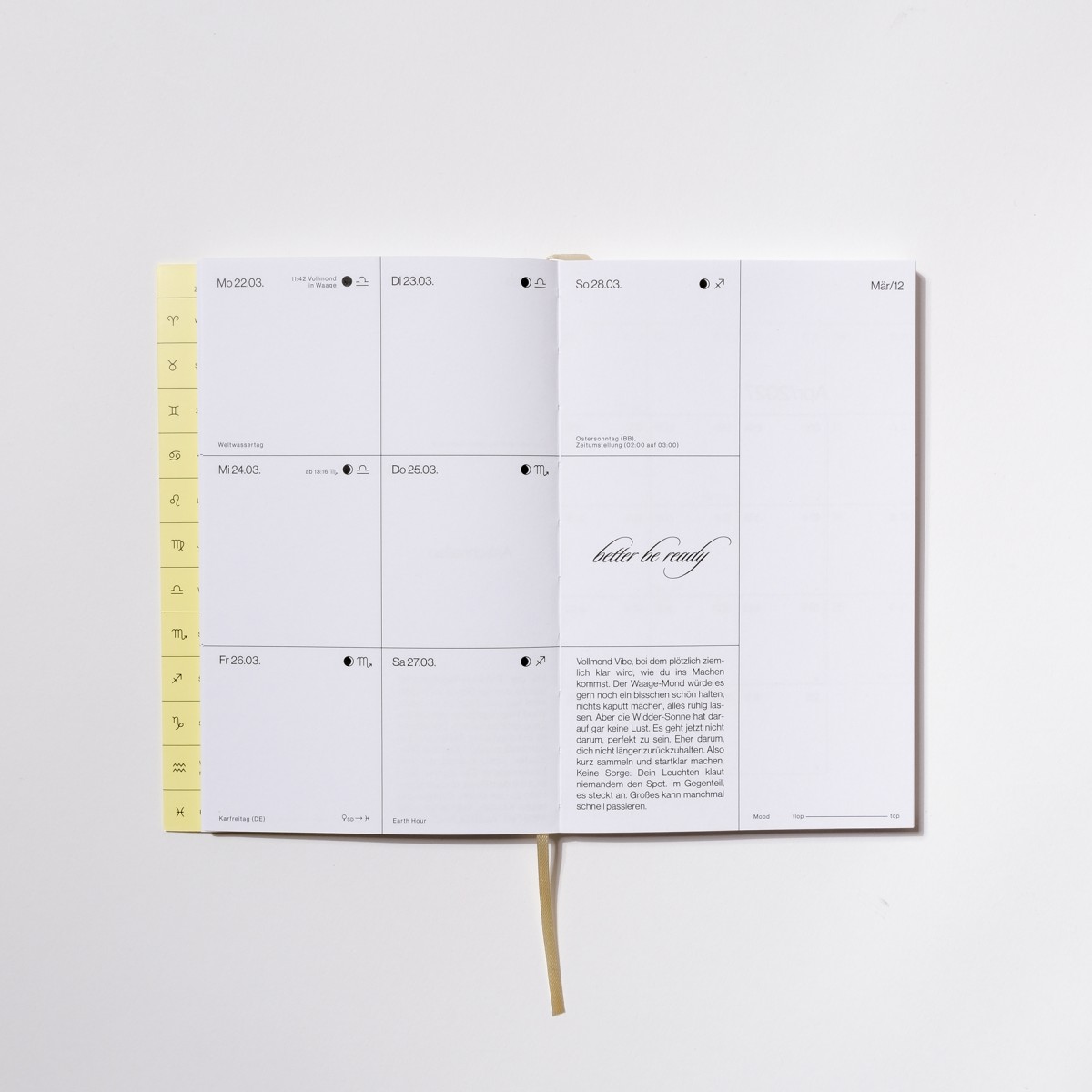 Mondkalender 2027 – Moon Milk