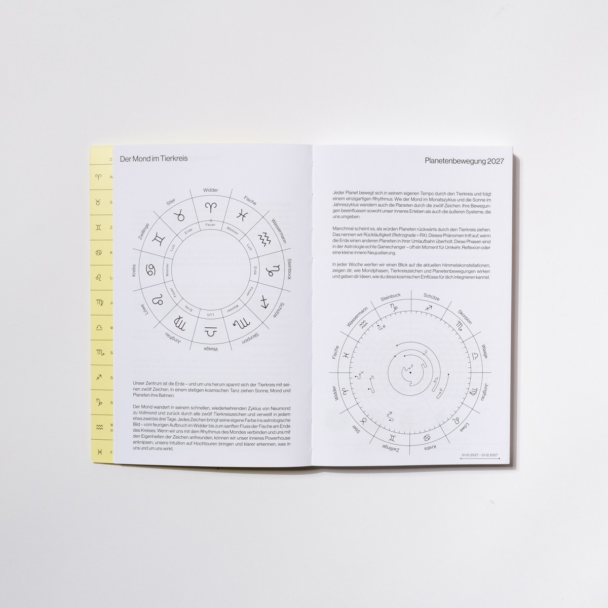 Mondkalender 2027 – Moon Milk