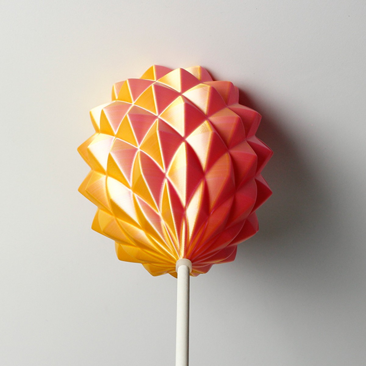 canopie® - Lampenbaldachin – Ananas Duo Pink-Gelb