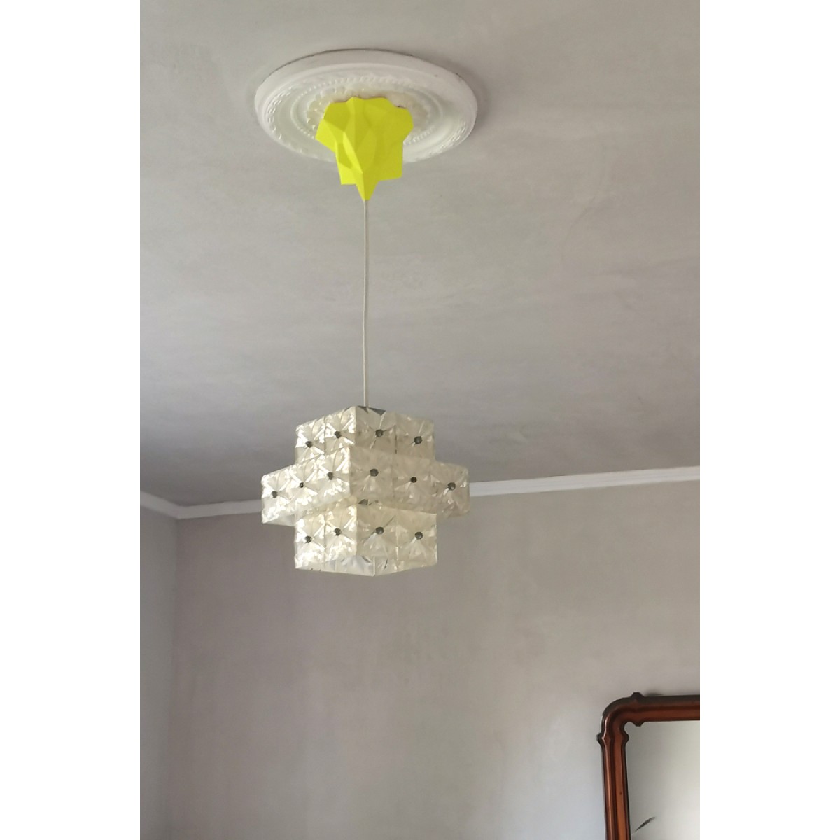 canopie® - Lampenbaldachin – Dodastretch Neongelb