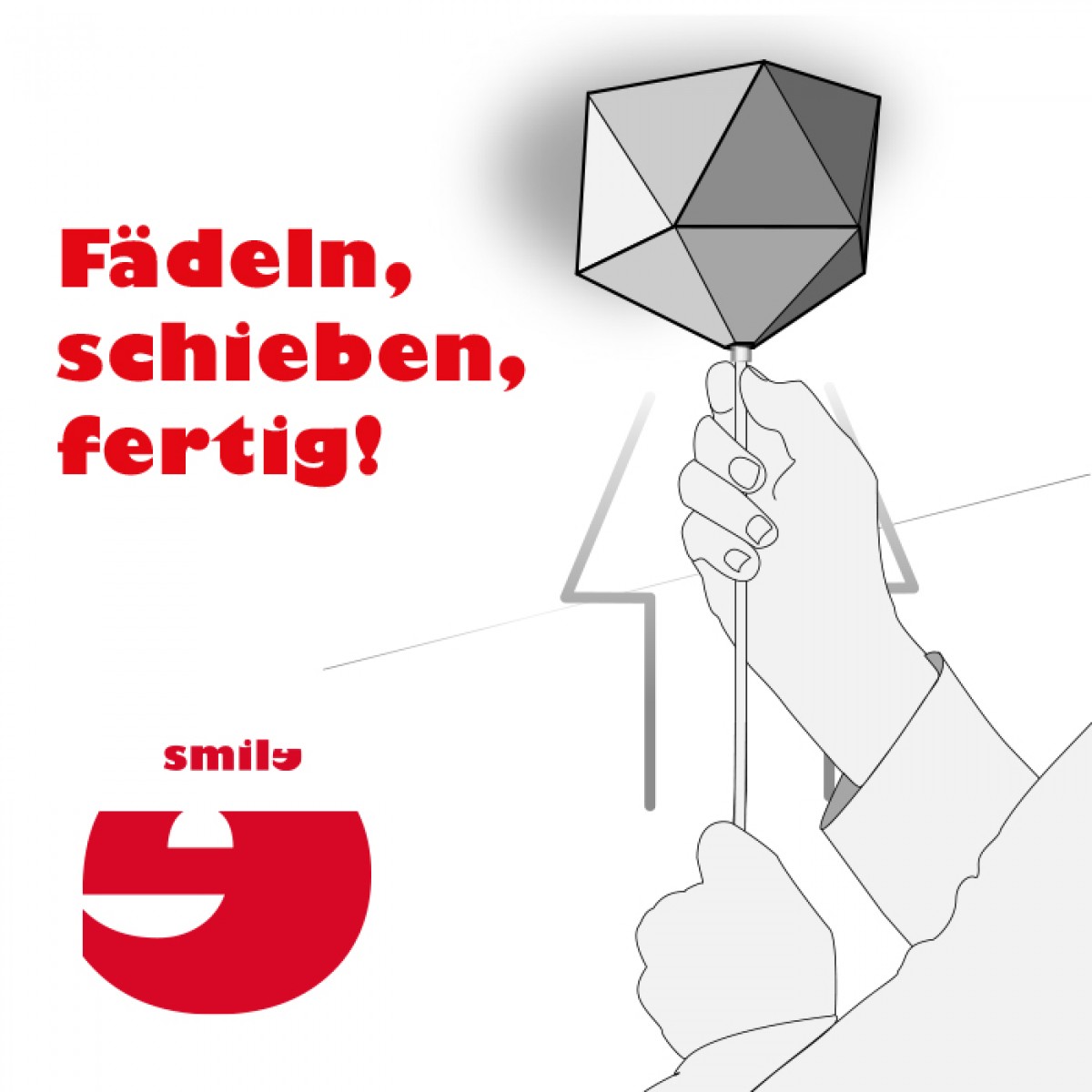 canopie® - Lampenbaldachin – Ikosaeder Gipsweiß