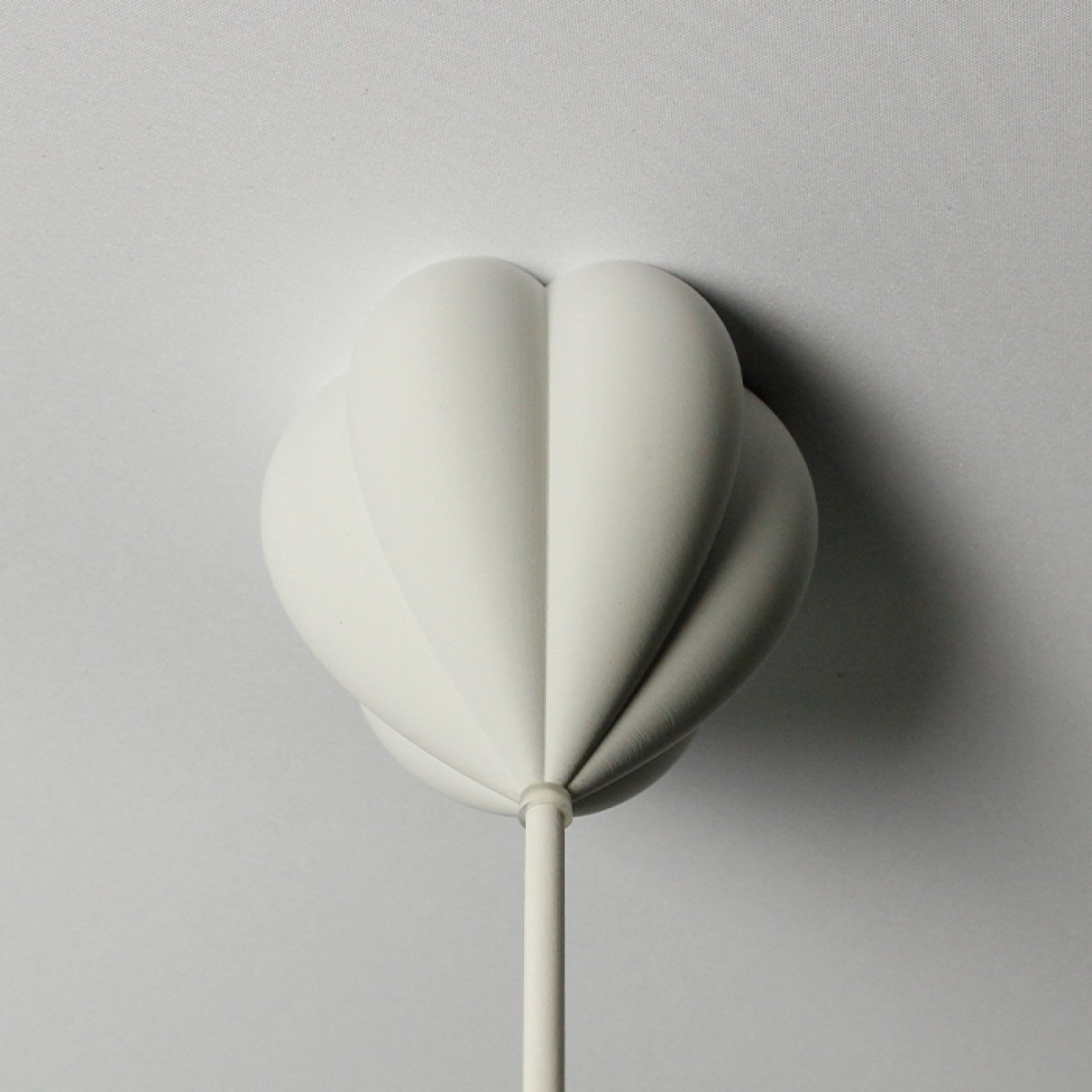 canopie® - Lampenbaldachin – Tulpe Gipsweiß