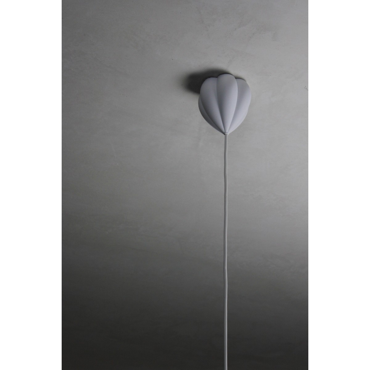 canopie® - Lampenbaldachin – Tulpe Gipsweiß