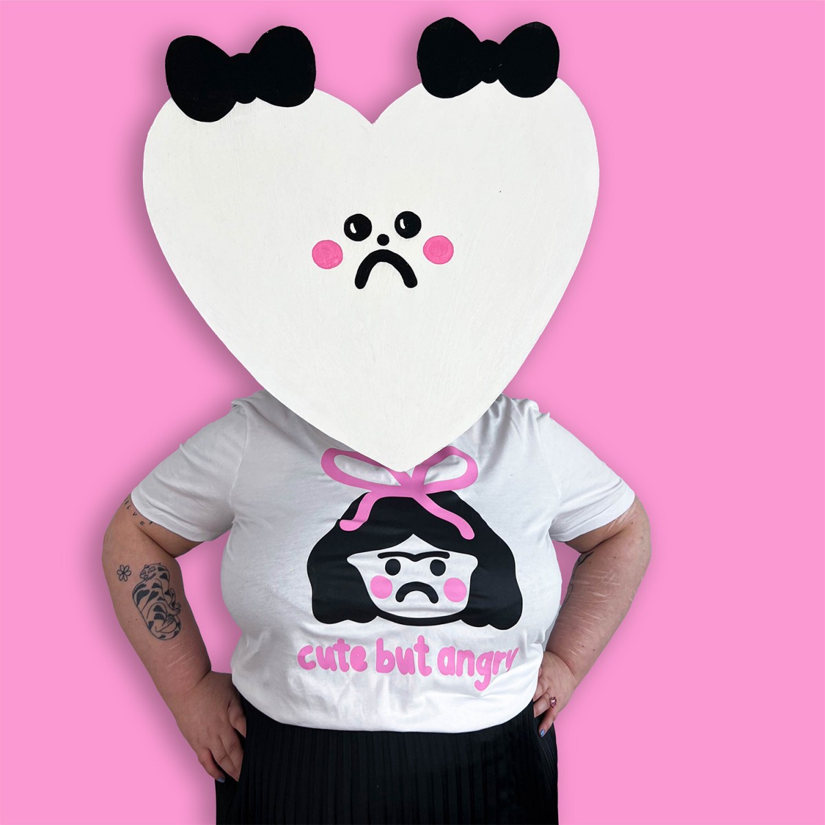 T-Shirt cute but angry ✿ Jenne Grassmann