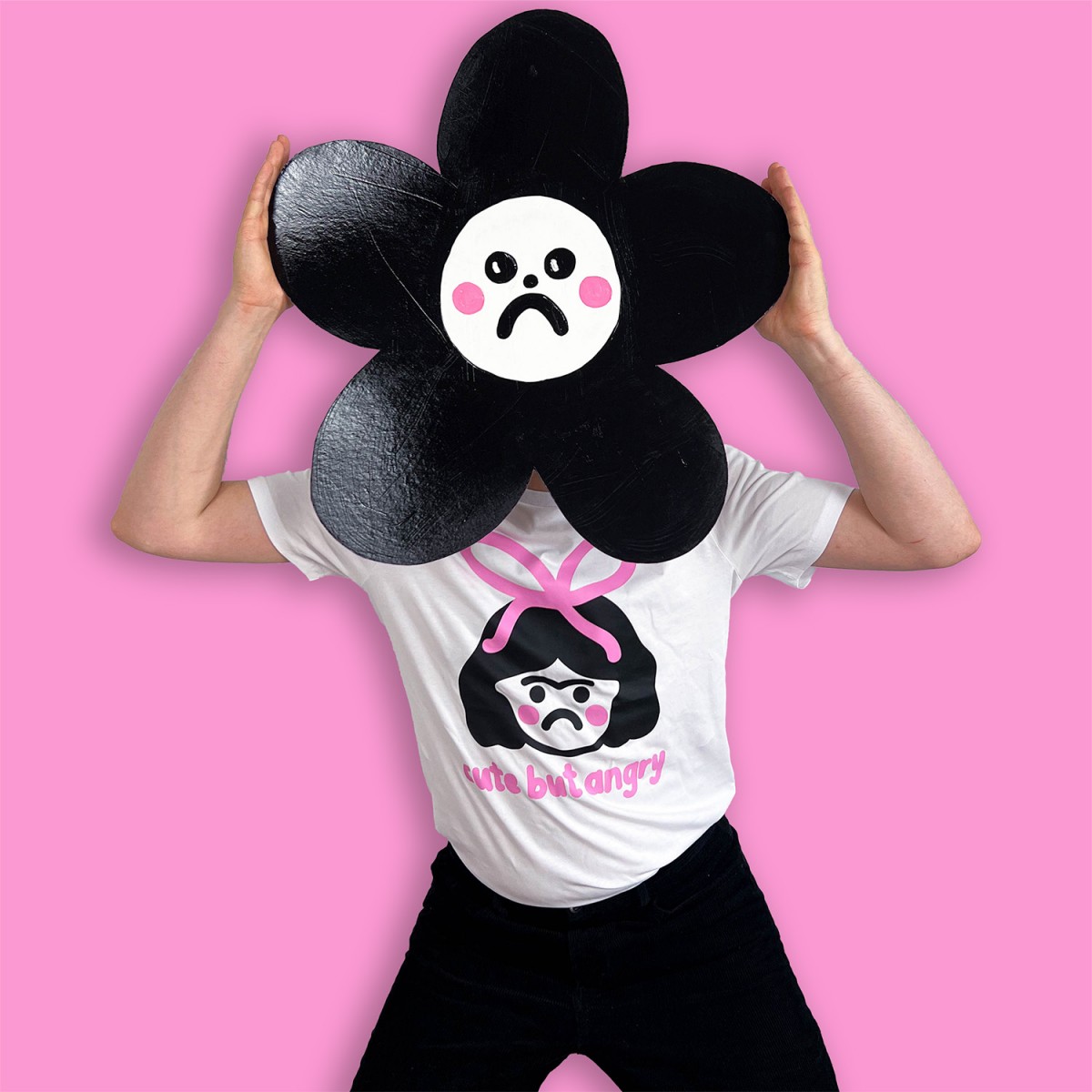 T-Shirt cute but angry ✿ Jenne Grassmann