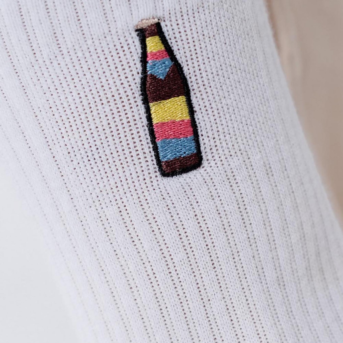 Cola Mix | Bestickte Bio Baumwoll Socken | Fashion Drinks