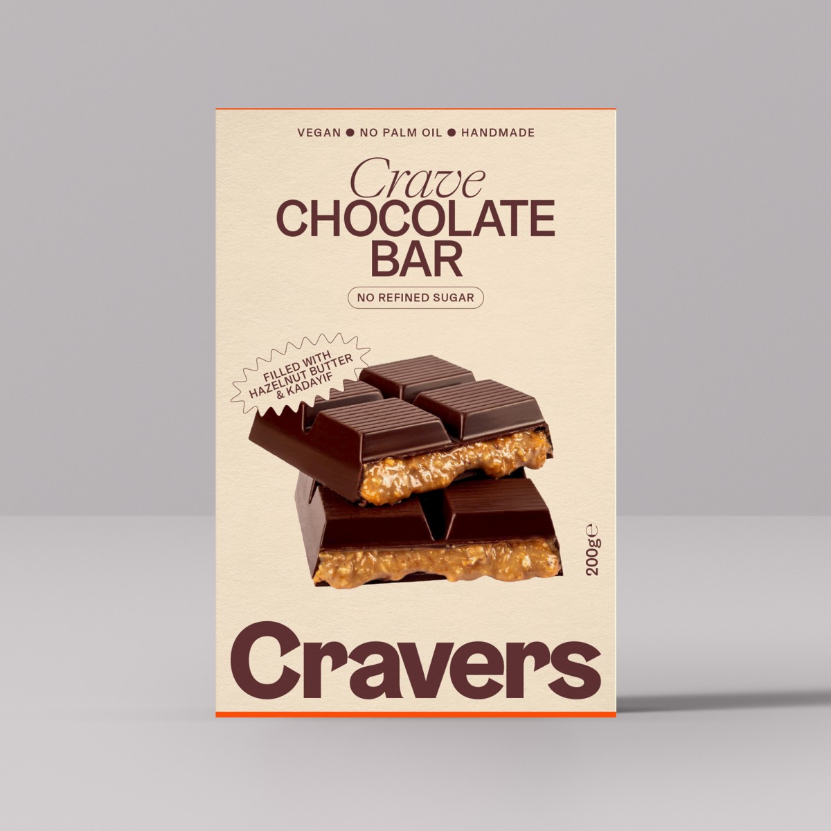 CRAVERS Crave Chocolate Bar 200g