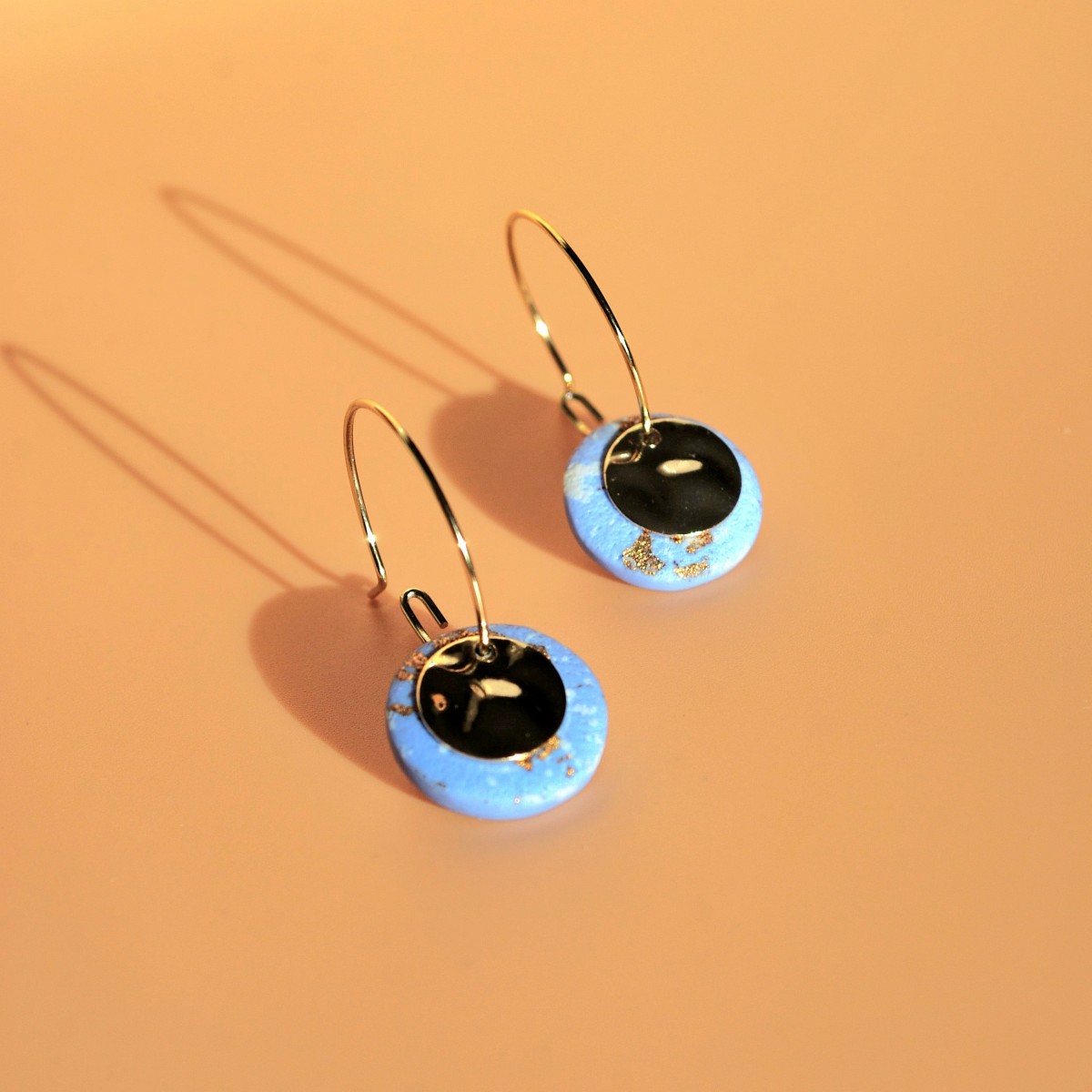 Minimalistische Creolen | 18K vergoldet | Santoclay
