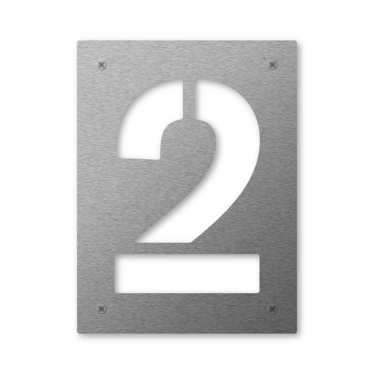 Keilbach Hausnummer cut.number.240 aus Edelstahl