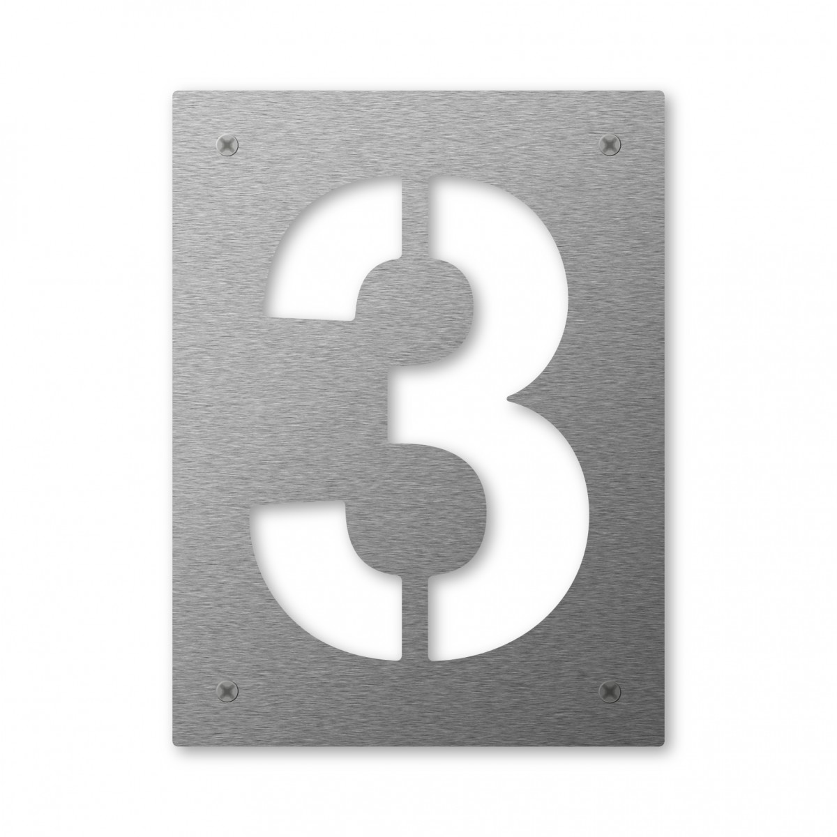 Keilbach Hausnummer cut.number.240 aus Edelstahl