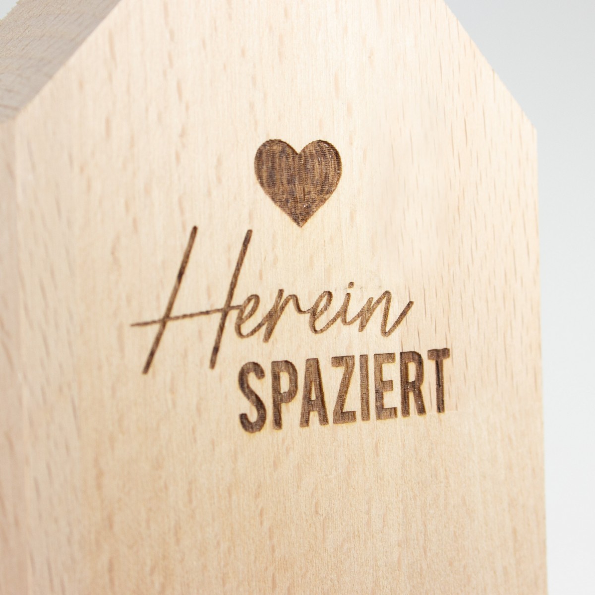 2er Set Deko-Holzhäuschen Hereinspaziert