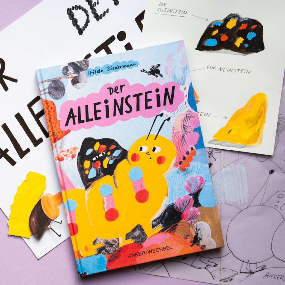 Der Alleinstein – Bilderbuch über Gefühle von Hilde Biedermann