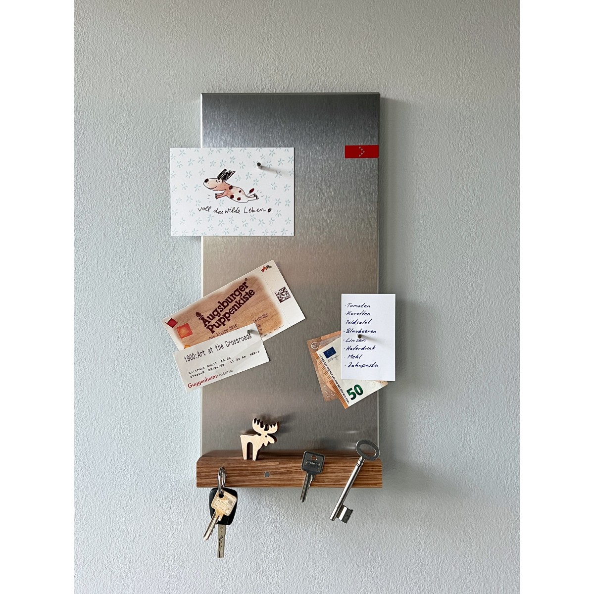 Keilbach Magnettafel "don´t forget" 21 x 46 x 4 cm hochformat