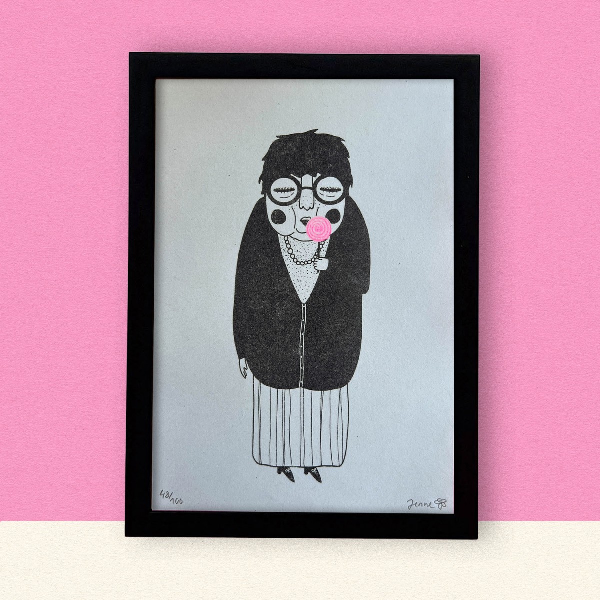 Elfriede Peculiar 2 A5 Risografie ✿ Jenne Grassmann